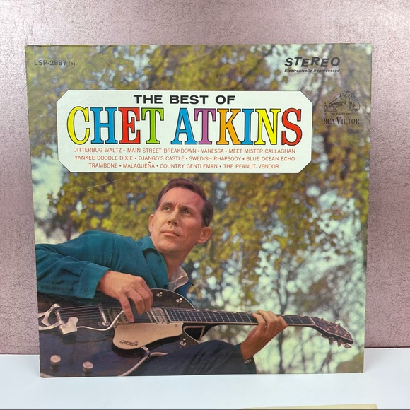 Vintage The Best Of Chet Atkins 1964 Vinyl Music Record - Picture 3 of 5